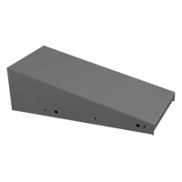 Clean Line Economy Lockers Slope Top, 3 Bank, 18" D x 36" W x 6" H, Steel Mukwa Safety Services