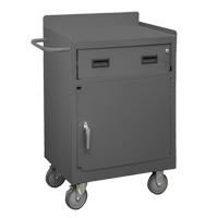 Armoire d'&eacute;tabli mobile, Acier Surface Mukwa Safety Services