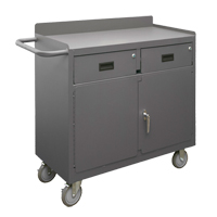 Armoire d'&eacute;tabli mobile, Acier Surface Mukwa Safety Services