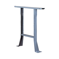 Flared Workbench Leg, Steel, 30" D x 28" H, Single Mukwa Safety Services