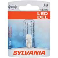 194 Mini-ampoule automobile, DEL, 0,5 W/12,8 W, Blanc Mukwa Safety Services