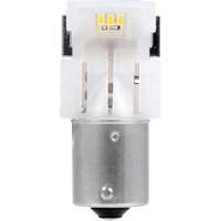 1156 Mini-ampoule automobile, DEL, 12,8 W/2,3 W, Blanc Mukwa Safety Services