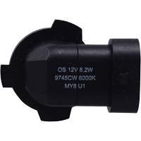 9145 Phare antibrouillard, DEL, 65 W, Blanc Mukwa Safety Services