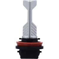 Ampoule pour feu avant H8, DEL, 12,8 W/9 W, Blanc Mukwa Safety Services