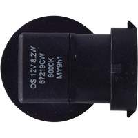Ampoule pour feu avant H8, DEL, 12,8 W/9 W, Blanc Mukwa Safety Services