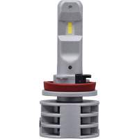 Ampoule pour feu avant H11, DEL, 13,2 W/17 W, Blanc Mukwa Safety Services