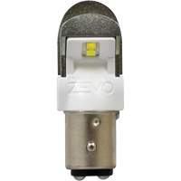 1157 Mini-ampoule automobile Zevo, DEL, 1,7 W, Blanc Mukwa Safety Services
