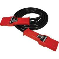 Heavy-Duty Dual Plug-In Cable, 1 AWG, 12' Cable Mukwa Safety Services
