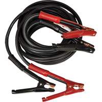 Super Heavy-Duty Booster Cable with Flexi-Spring Strain, 1/0 AWG, 800 A, 25' Cable Mukwa Safety Services