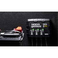 Chargeur de batterie embarqu&eacute; &agrave; 3 sorties de 15 amp&egrave;res Gen5X3 Genius Mukwa Safety Services