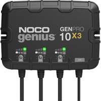 Chargeur de batterie embarqu&eacute; &agrave; 3 sorties de 30 amp&egrave;res GenPro10X3 Genius Mukwa Safety Services