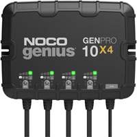 Chargeur de batterie embarqu&eacute; &agrave; 4 sorties de 40 amp&egrave;res GenPro10X4 Genius Mukwa Safety Services