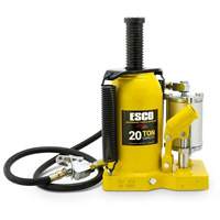 Cric-bouteille de s&eacute;rie Pro, 20 tonne(s), Air comprim&eacute;/hydraulique, 20" Hauteur &eacute;lev&eacute;e Mukwa Safety Services
