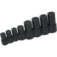 Tap Socket Set, 8 Pieces, 1/4"/3/8" Drive Size Mukwa Safety Services