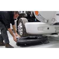Low Profile Truck Oil Drain with Lid Mukwa Safety Services