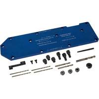 Gabarit de perçage pour installation sur collecteur pour Ford 4,6 L, 5,4 L, et 6,8 L Mukwa Safety Services