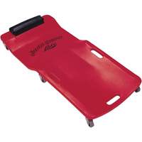 Red Low Profile Plastic Creeper Mukwa Safety Services