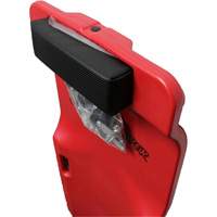 Red Low Profile Plastic Creeper Mukwa Safety Services