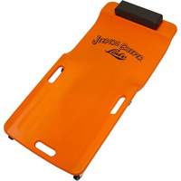 Neon Orange Low Profile Plastic Creeper Mukwa Safety Services