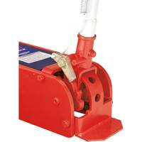 Floor Jack, 10 Ton(s) Capacity, 6-1/8" Lowered, 27-1/4" Raised, Air Hydraulic Mukwa Safety Services