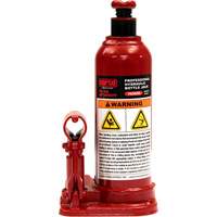 Bottle Jack, 3 Ton(s), Manual Hydraulic, 15-9/16" Raised Height Mukwa Safety Services