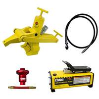 Combi Bead Breaker Kit with 1/2 Gal. Hydraulic Air Pump Mukwa Safety Services