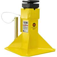 Jack Stands with Adjustable Screw Top Saddle, Locking Pin, 15-1/2" - 20-1/2" H Mukwa Safety Services