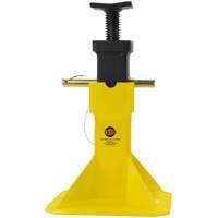 Jack Stands with Adjustable Screw Top Saddle, Locking Pin, 15-1/2" - 20-1/2" H Mukwa Safety Services