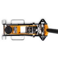 Aluminum Racing Jack, 2 Ton(s) Capacity, 3-1/4" Lowered, 18-1/2" Raised, Manual Hydraulic Mukwa Safety Services