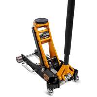 Aluminum Racing Jack, 2 Ton(s) Capacity, 3-1/4" Lowered, 18-1/2" Raised, Manual Hydraulic Mukwa Safety Services