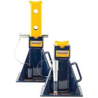 Chandelles de support pour v&eacute;hicule, Tige verrouillable, Capacit&eacute; de 25 tonnes Mukwa Safety Services