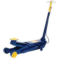 Long cric de ch&acirc;ssis, 10 tonne(s) Capacit&eacute;, 6-3/4" Abaiss&eacute;e, 25-1/2" &eacute;lev&eacute;e, Air comprim&eacute;/hydraulique Mukwa Safety Services