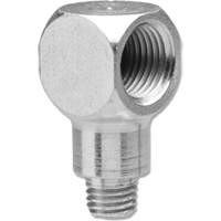 Grease Fitting Adapter with 90-Degree Angle, 1/4"-28 Thread Mukwa Safety Services