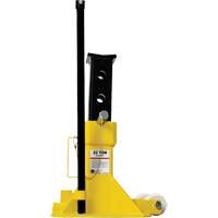 EZ-Wheel Jack Stand, Locking Pin, 22 Tons Capacity, 13-1/2" - 20" H Mukwa Safety Services