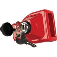 Verrou manuel pour frein pneumatique en aluminium Glad, cl&eacute; identique Mukwa Safety Services