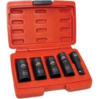 Flip Socket Kit, 5 Pieces, 1/2" Drive Size Mukwa Safety Services