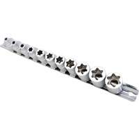 Flat-Cut E-"Star" Socket Set, 11 Pieces, 3/8" Drive Size Mukwa Safety Services