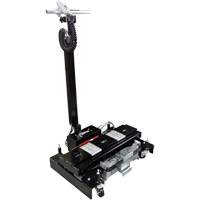 Floor Service Jack, 14 Ton(s) Capacity, 8-1/4" Lowered, 20" Raised, Air Hydraulic Mukwa Safety Services