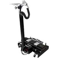 Floor Service Jack, 14 Ton(s) Capacity, 8-1/4" Lowered, 20" Raised, Air Hydraulic Mukwa Safety Services