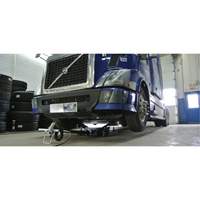 Floor Service Jack, 14 Ton(s) Capacity, 8-1/4" Lowered, 20" Raised, Air Hydraulic Mukwa Safety Services