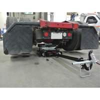 Floor Service Jack, 12 Ton(s) Capacity, 7-1/2" Lowered, 15-3/4" Raised, Air Hydraulic Mukwa Safety Services