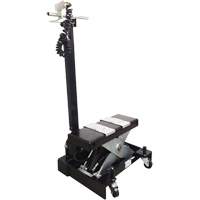 Low Profile Floor Service Jack, 12 Ton(s) Capacity, 7-1/2" Lowered, 15" Raised, Air Hydraulic Mukwa Safety Services