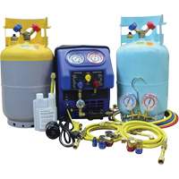 Ensemble complet de r&eacute;cup&eacute;ration pour climatisation R134A/R1234Yf Mukwa Safety Services