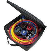 Jeu de manom&egrave;tres manifold compact Mini-Fold – S&eacute;rie noire Mukwa Safety Services