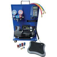 Dual R134A/R1234Yf Single-Stage Portable Electronic Charging Station Mukwa Safety Services