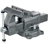 K65 Professional Workshop Vise, 6-1/2" Jaw Width, 3-7/8" Throat Depth, Swivel Base Mukwa Safety Services