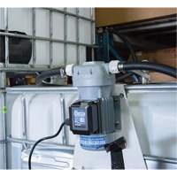 115V AC DEF Transfer Pump & IBC Tote Bracket with Nozzle Mukwa Safety Services