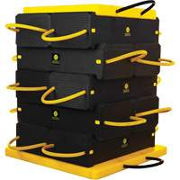 12-Piece CribLok Composite Cribbing System Kit Mukwa Safety Services