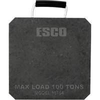 100-Ton Capacity Jack Support Plate Mukwa Safety Services