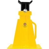 Pin Style Jack Stand, Locking Pin, 25 tons Capacity, 15-3/4" - 26-3/4" H Mukwa Safety Services